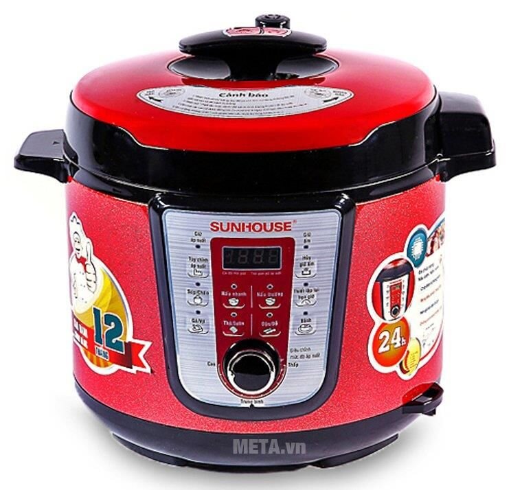 Nồi áp suất điện tử đa năng Sunhouse SHD1757
