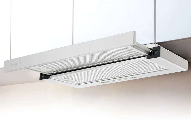 Lưới lọc của máy hút mùi Malloca MH 90SMC được làm từ nhôm cao cấp