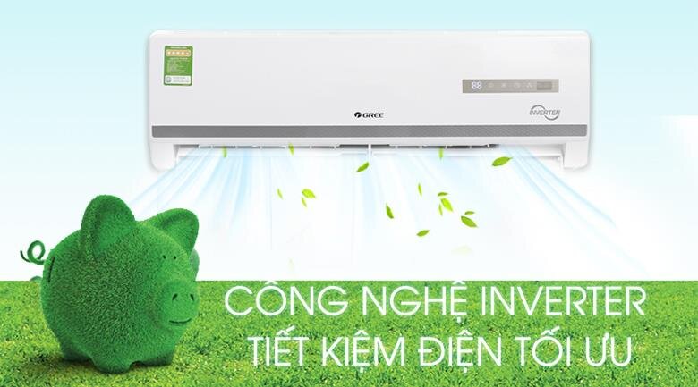 Điều hòa 2 chiều Windy Inverter Gree GWH18WC-K3D9B7N - 18000BTU