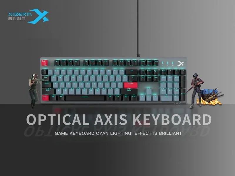 Bàn phím cơ XIBERIA XS3100 Blue Ice Blade 1