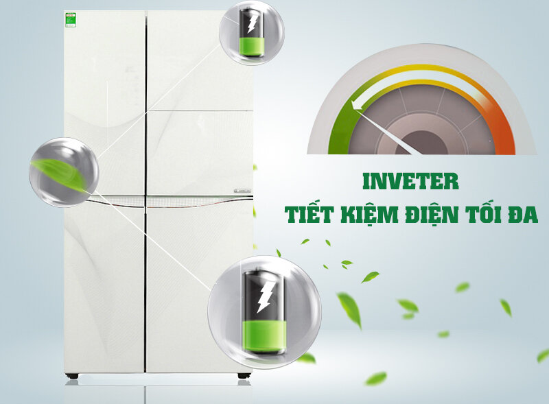 Tủ lạnh LG 629 lít GR-H267LGW Tủ lạnh LG 629 lít GR-H267LGW