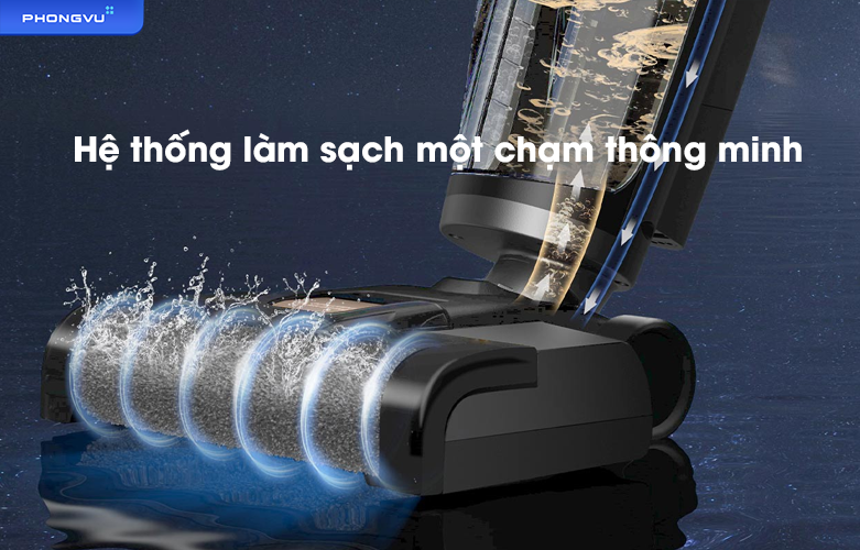 Máy hút bụi lau nhà Viomi Cyber | Hệ thống làm sạch thông minh