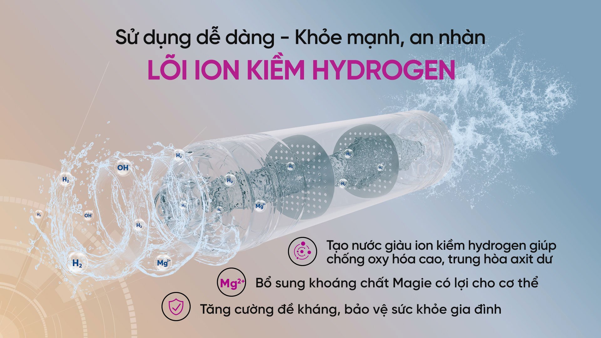 Cây nước nóng lạnh Mutosi MD-188H