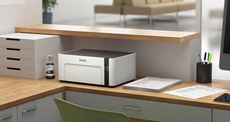Máy in Phun đen trắng Epson M1120 (In, Wifi)