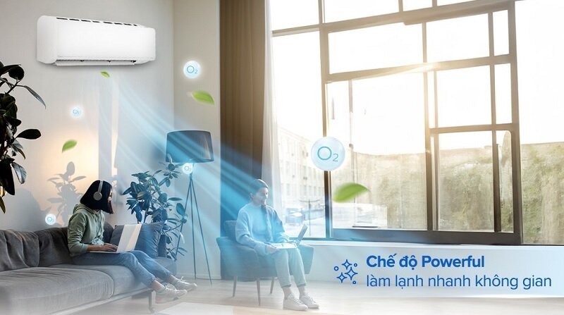 Điều Hòa Daikin18000 BTU 2 chiều inverter FTHF50VAVMV làm mát tốt