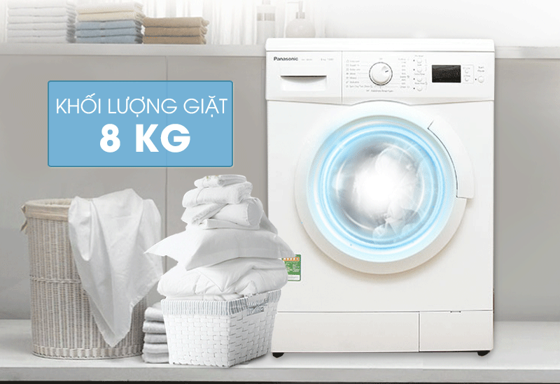 Máy giặt Panasonic 8 kg NA-108VK5WVT Máy giặt Panasonic 8 kg NA-108VK5WVT