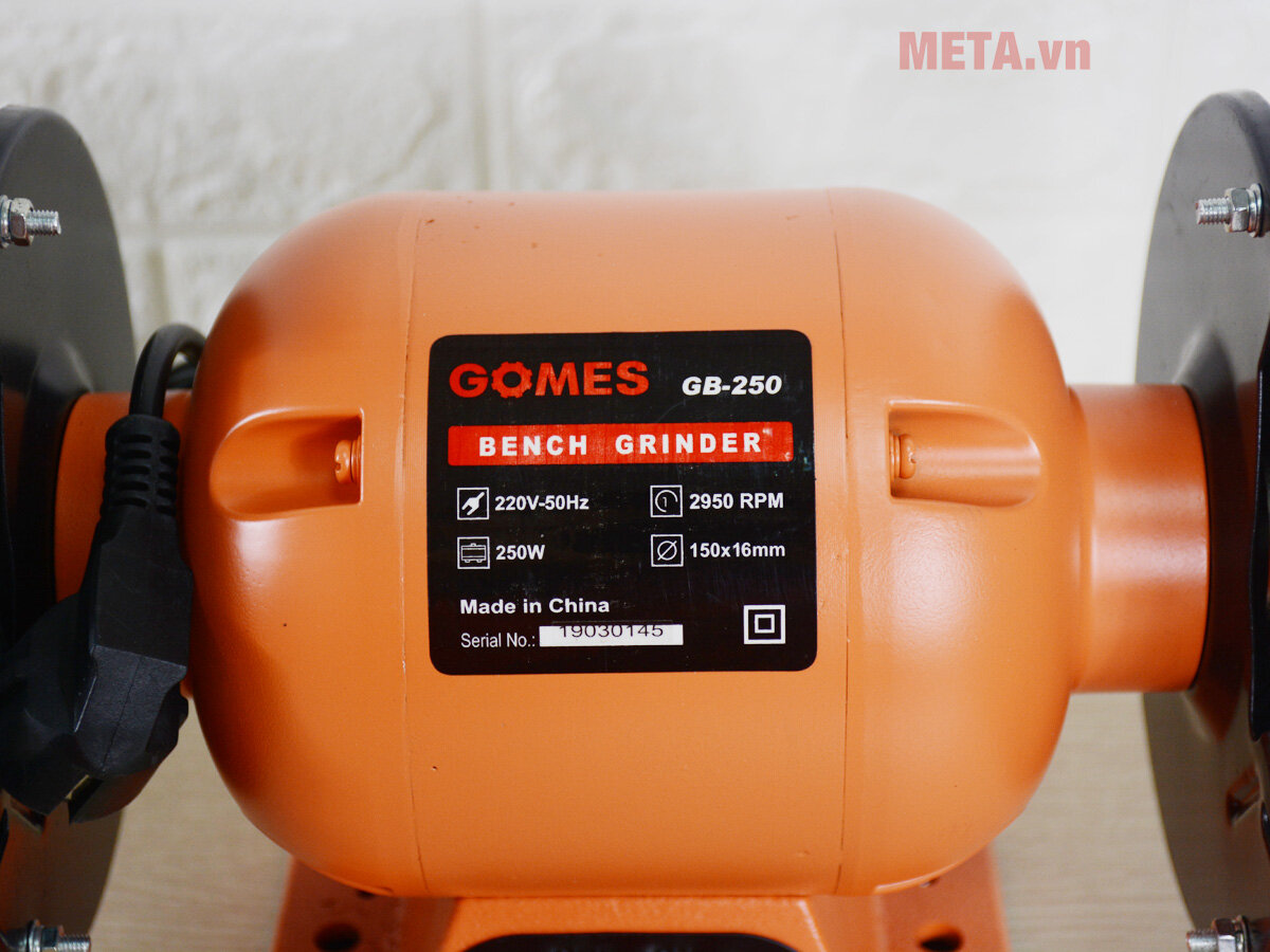 Máy mài hai đá Gomes GB250 (150mm)