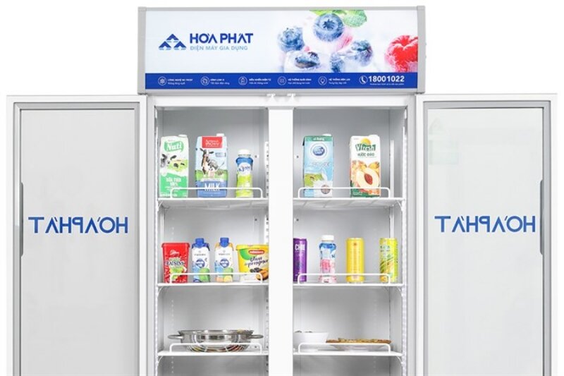 Tủ mát Hòa Phát 2 cánh 526 lít HSR D6526