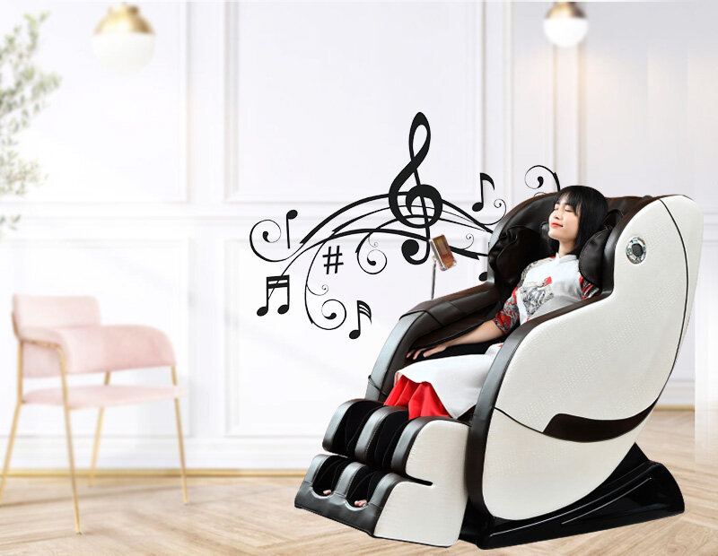 Ghế massage Queen Crown QC T1-9 tích hợp loa bluetooth