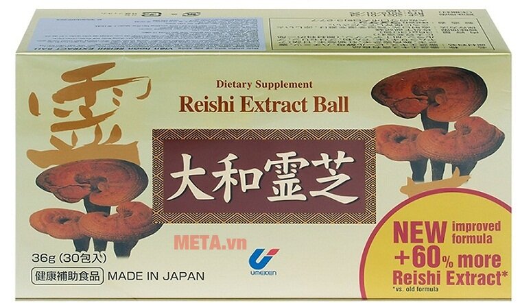 Thực phẩm bảo vệ sức khỏe viên hoàn Reishi Extract Ball