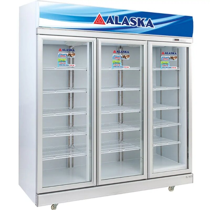 Tủ mát Alaska 3 cánh 1600 lít SL-16C3
