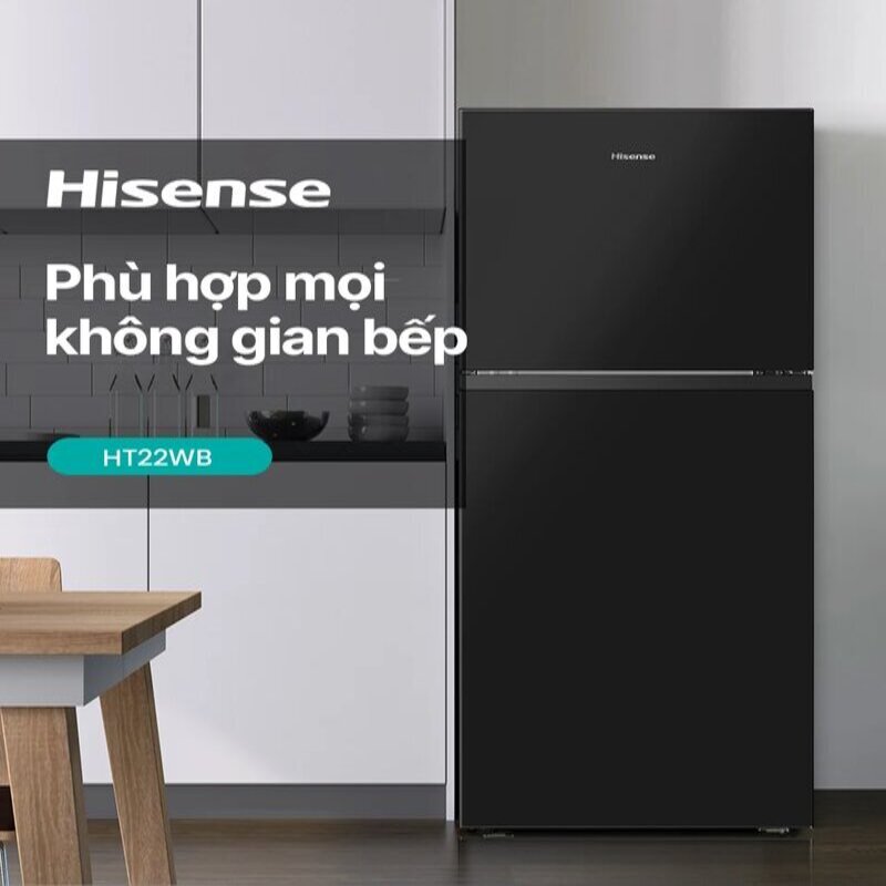 Tủ Lạnh Hisense Inverter 204 lít HT22WB