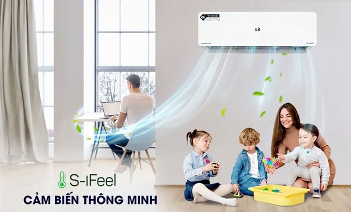 điều hòa Sumikura 3HP APS APO-280 MORANDI có cảm biến thông minh S-ifeel