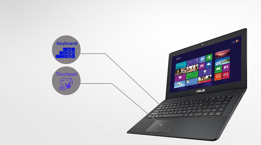Asus X453MA N3540/2G/500G/Win8.1 Asus X453MA N3540/2G/500G/Win8.1