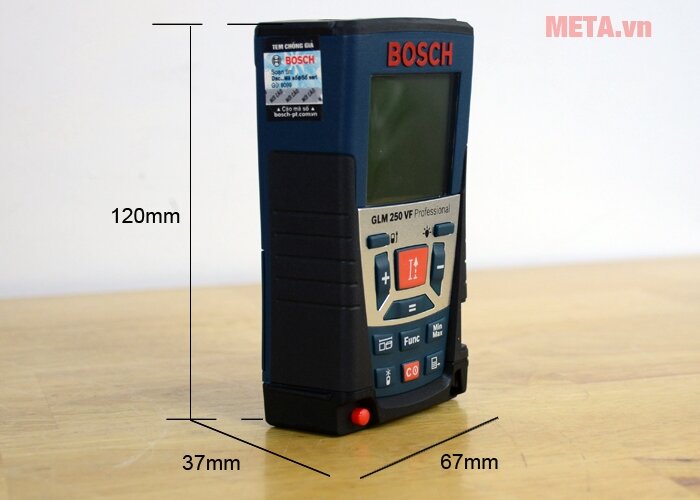 Máy đo khoảng cách laser Bosch GLM 250 VF