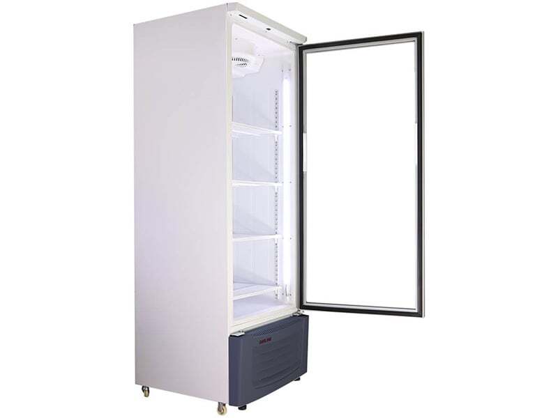 Cánh tủ bằng kính 2 lớp hút chân không Tủ mát 1 cánh