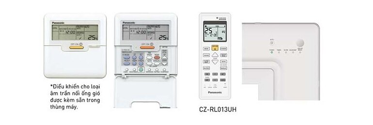Panasonic S-2124PU3HB/U-21PZ3H5 điều khiển từ xa dễ dàng sử dụng