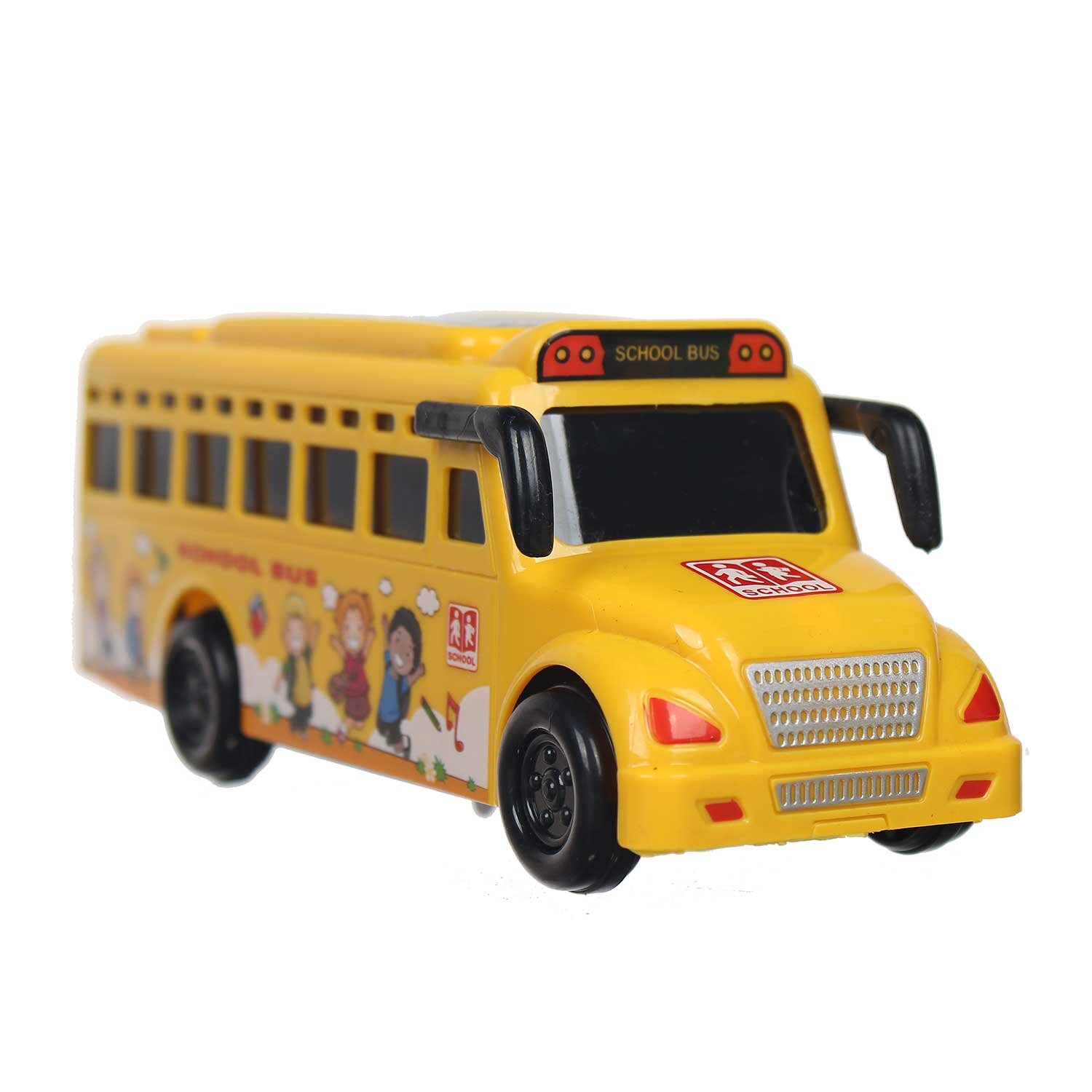 Đồ chơi mô hình xe bus trường học có đèn CY.7705 Đồ chơi mô hình xe bus trường học có đèn CY.7705