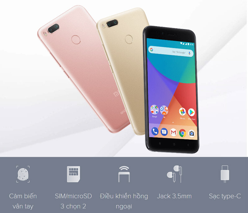 Điện thoại Xiaomi Mi A1 Điện thoại Xiaomi Mi A1