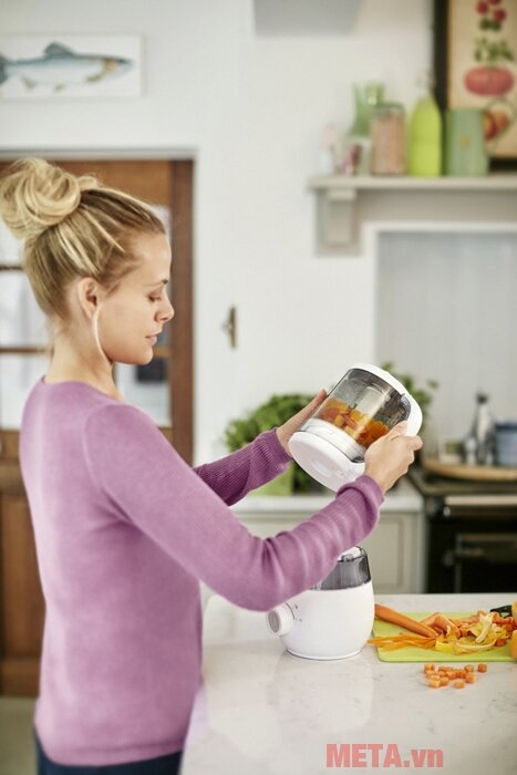Máy hấp và xay thức ăn 4 trong 1 Avent 875.02