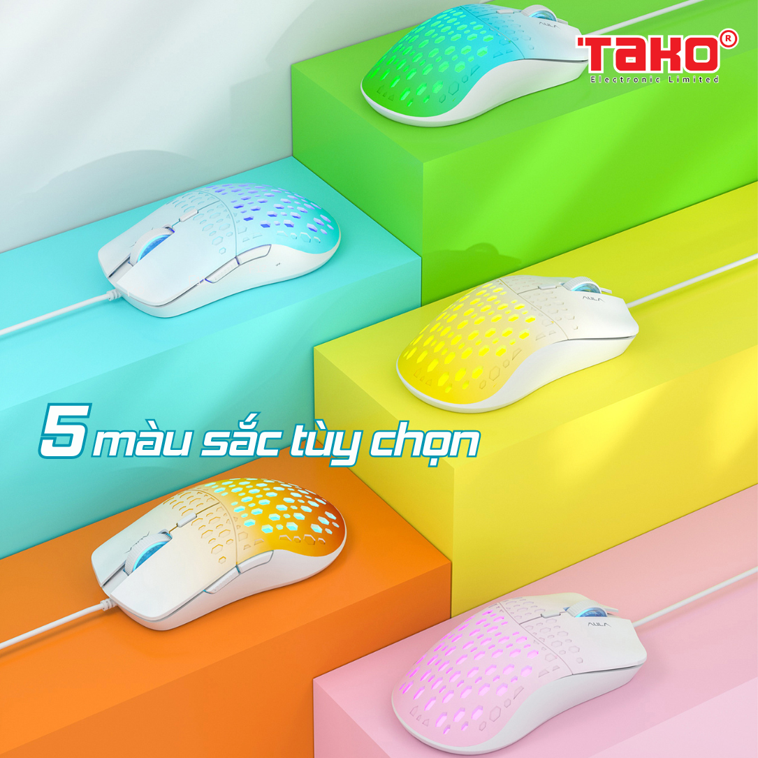 Chuột gaming có dây Aula S11 Pro 5