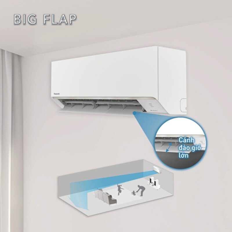 Điều hòa Panasonic 12000 BTU 1 chiều CU/CS-N12AKH-8