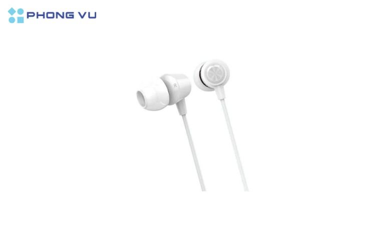 Thiết kế tai nghe đơn giản với chất liệu TPE tăng thêm độ bền