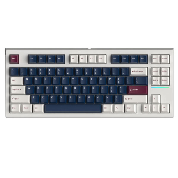 Bàn phím cơ FL-Esports FL750 Metal Heart 3 Mode Gasket Mount Kailh Box V2 Red switch