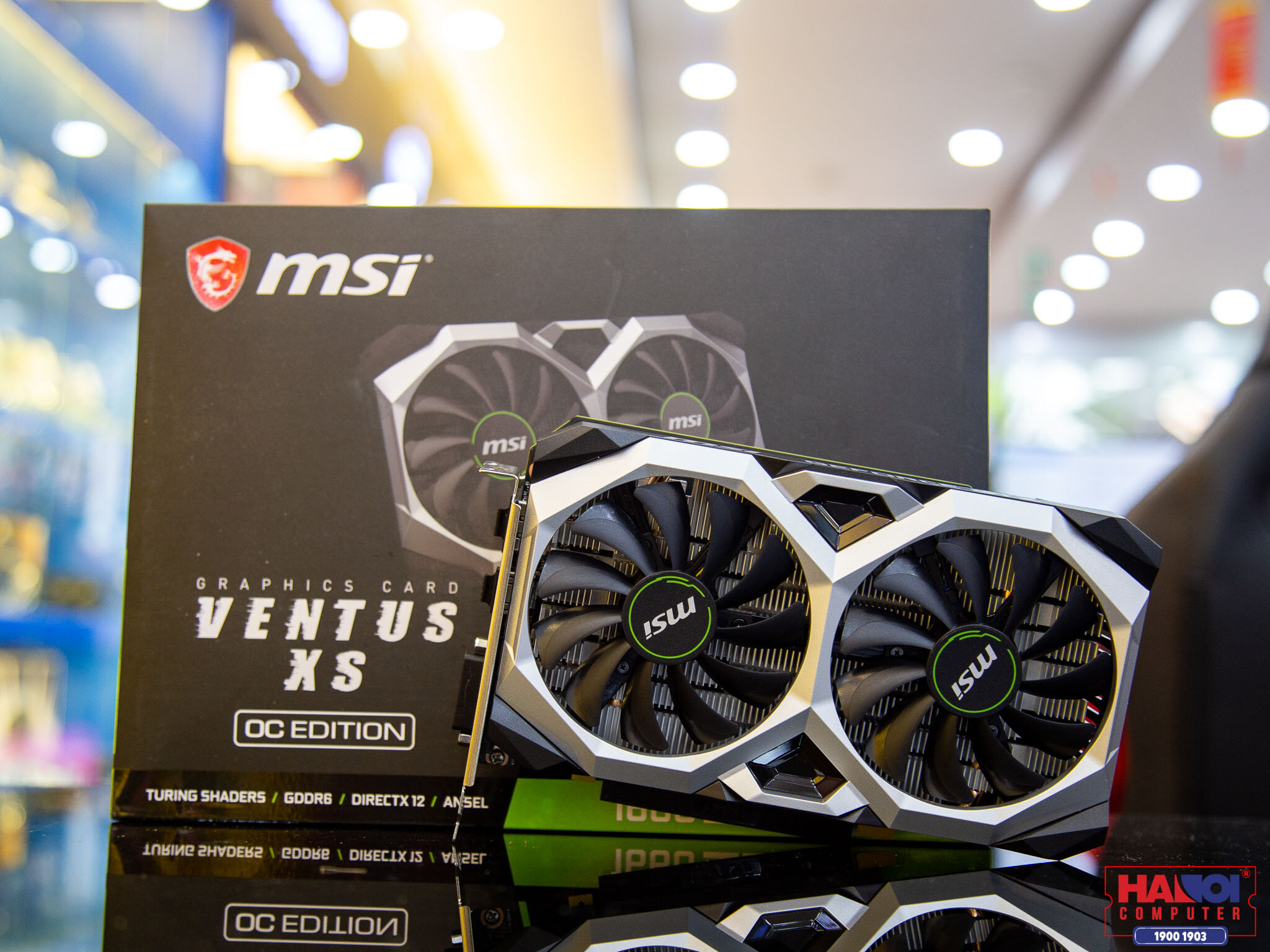 Card màn hình MSI GTX 1660 Super VENTUS XS 6G OCV1