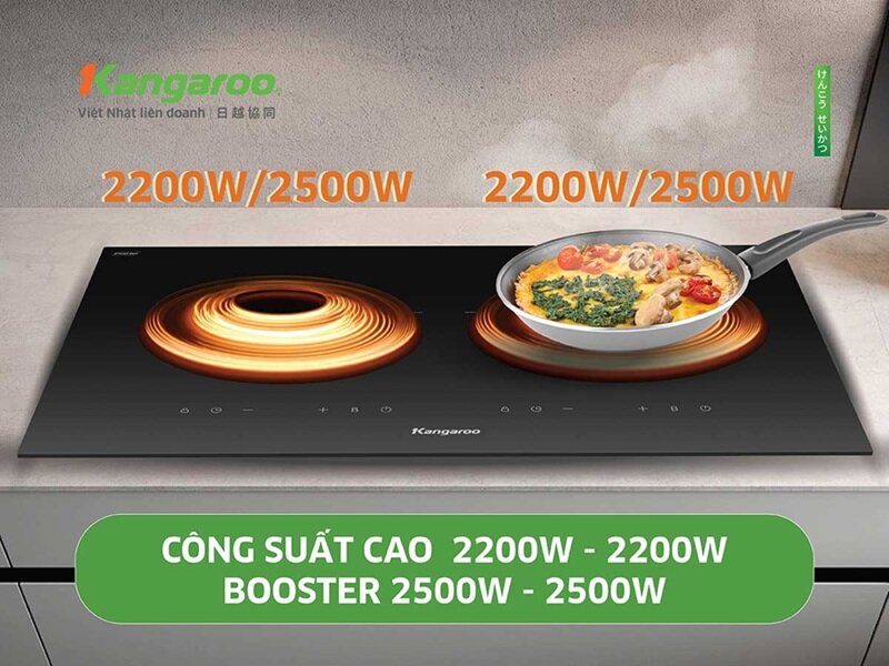 Bếp từ đôi Kangaroo KGIC50D3C