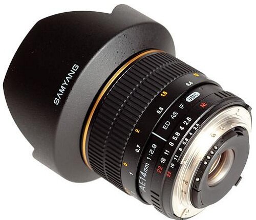 Ống Kính Samyang 14 mm f/2.8 IF ED UMC Aspherical For Sony