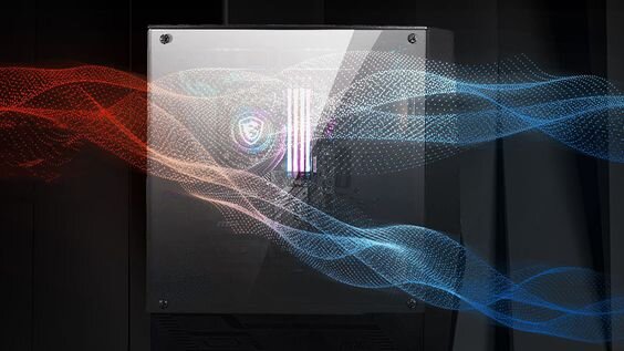 Vỏ case MSI MAG Forge 100R (Ảnh 5)