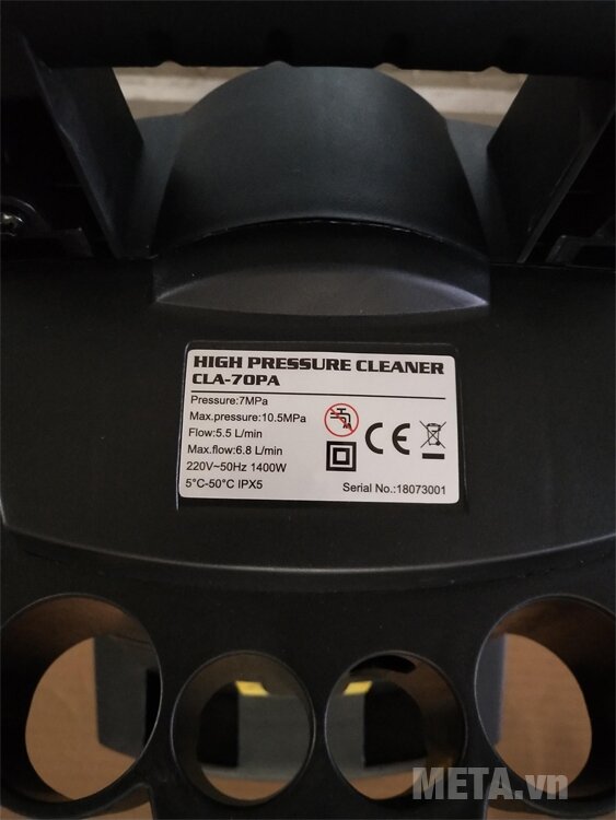 Máy rửa xe áp lực cao Classic CLA-70PA Máy rửa xe áp lực cao Classic CLA-70PA