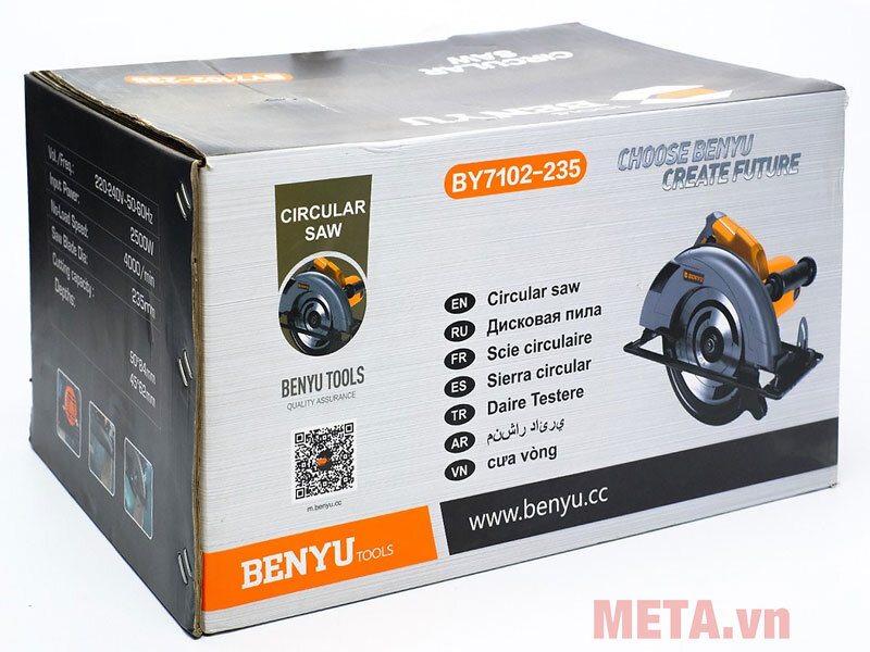 Máy cưa đĩa Benyu BY7102-235