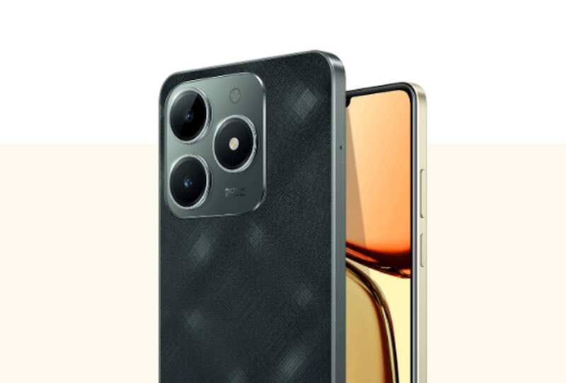 Thiết kế trên realme C61