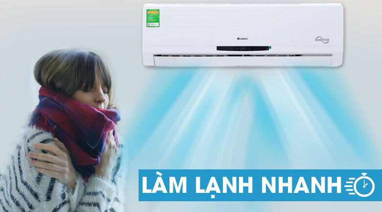 Máy lạnh Gree Inverter 1.0 HP GWC09MA-K3DNC2I Máy lạnh Gree Inverter 1.0 HP GWC09MA-K3DNC2I