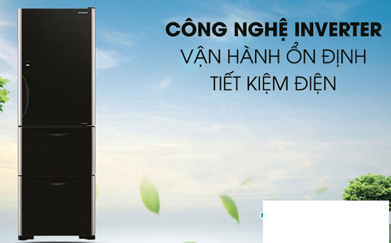 Tủ lạnh Hitachi Inverter 375 lít R-SG38PGV9X