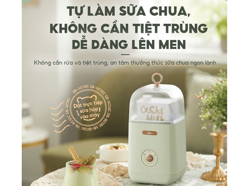 Máy làm sữa chua Bear SB-SC12C
