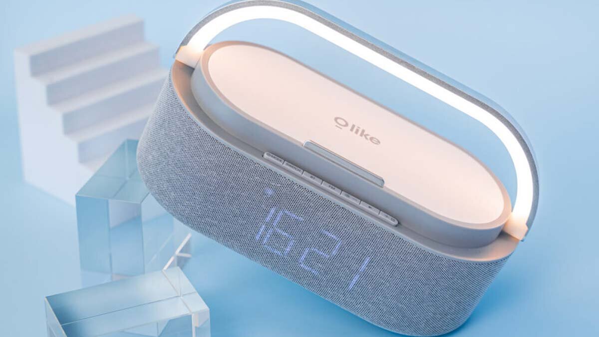 Loa bluetooth tích hợp đèn LED dùng cho ĐTDĐ Olike S2 có thiết kế đẹp mắt