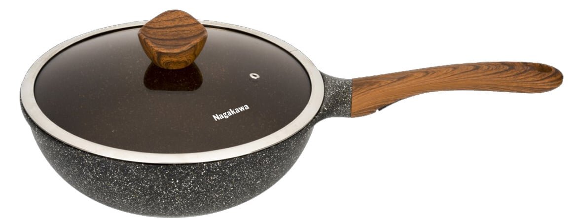Hình ảnh Chảo chống dính nguyên khối đáy từ Nagakawa NAG2854 