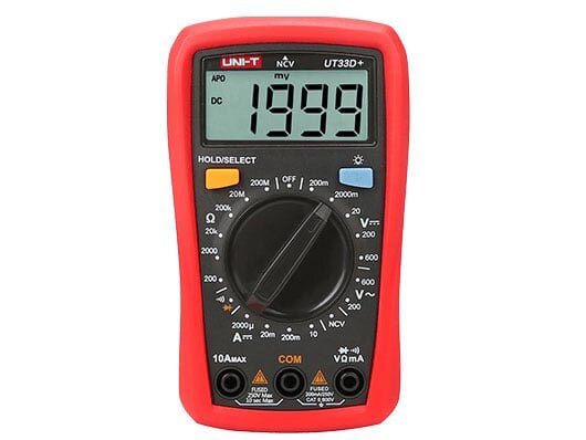Đồng hồ vạn năng cầm tay UNI-T UT33D+