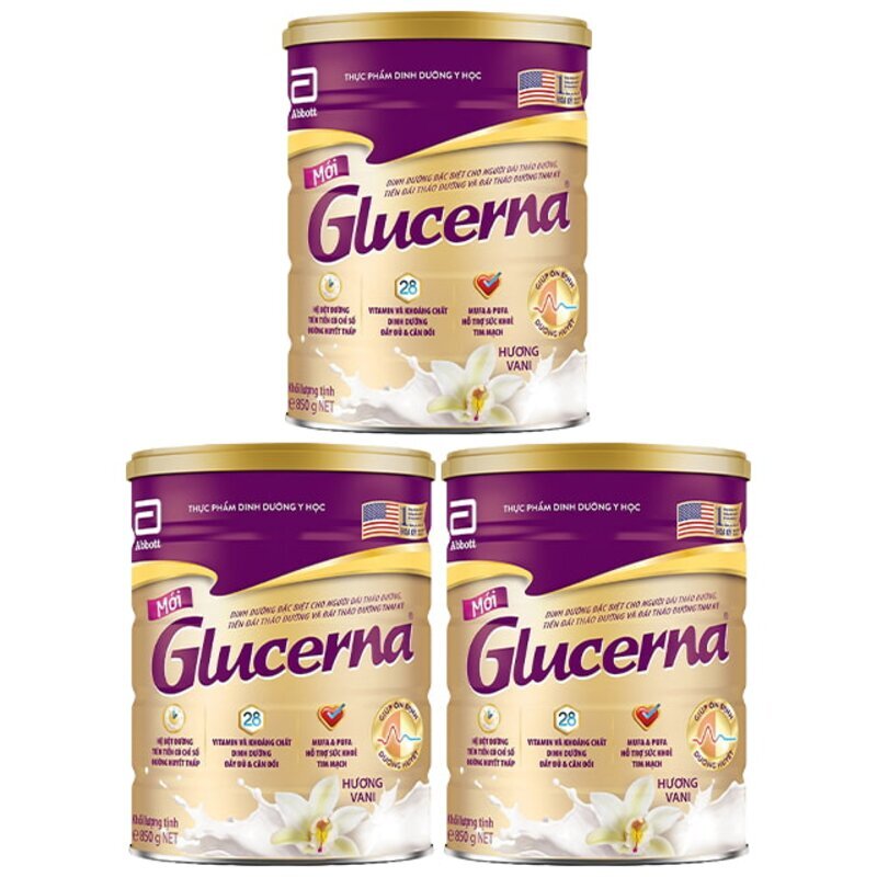 Sữa bột Abbott Glucerna DC - hộp 850g (dành cho người bệnh tiểu đường)