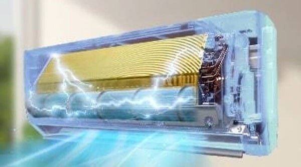 Gree 2 chiều COSMO9HN có làn gió mát tự nhiên nhờ công nghệ Real Cool