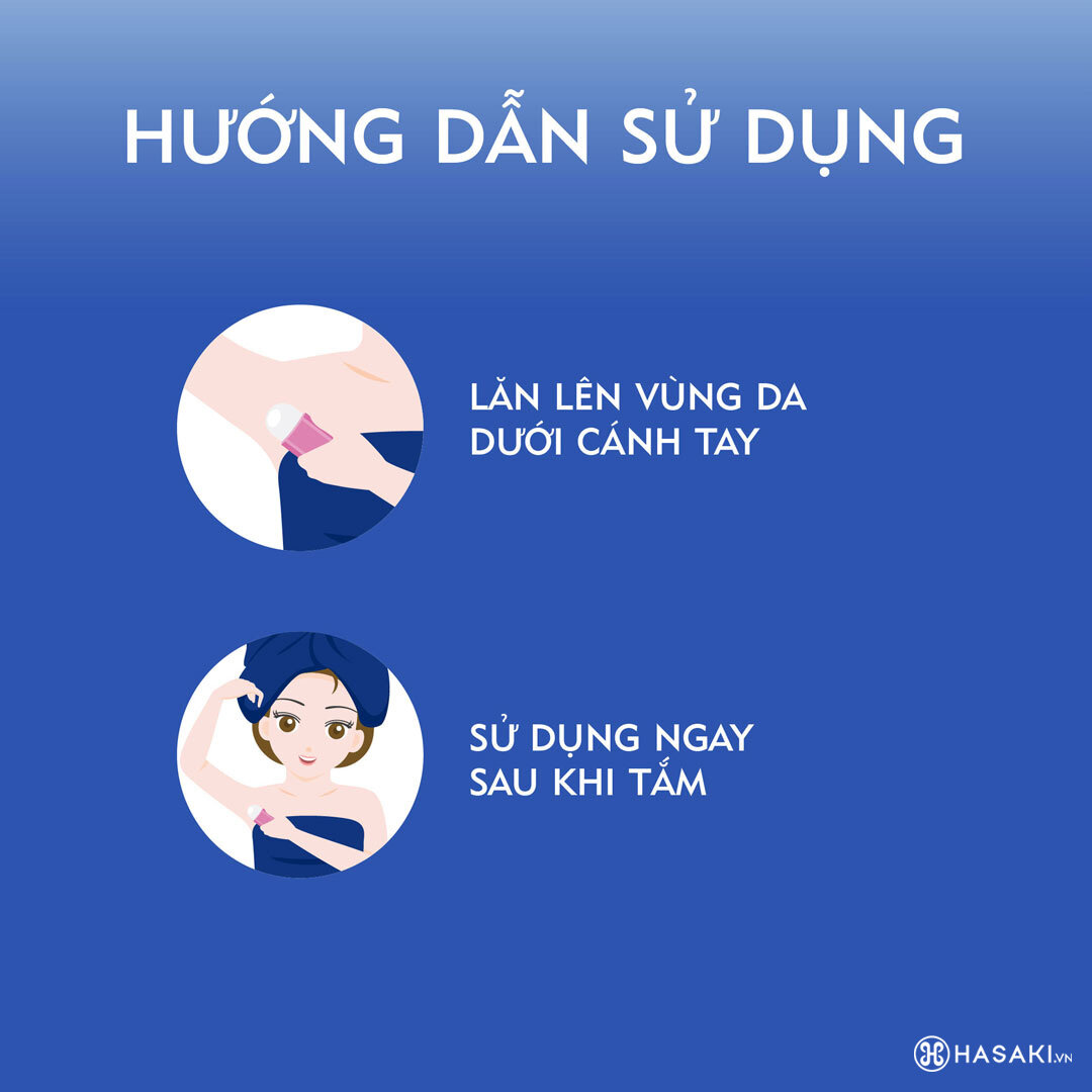 Hướng dẫn sử dụng Lăn Ngăn Mùi Khô Thoáng Nivea Dry Comfort 72H (50ml)