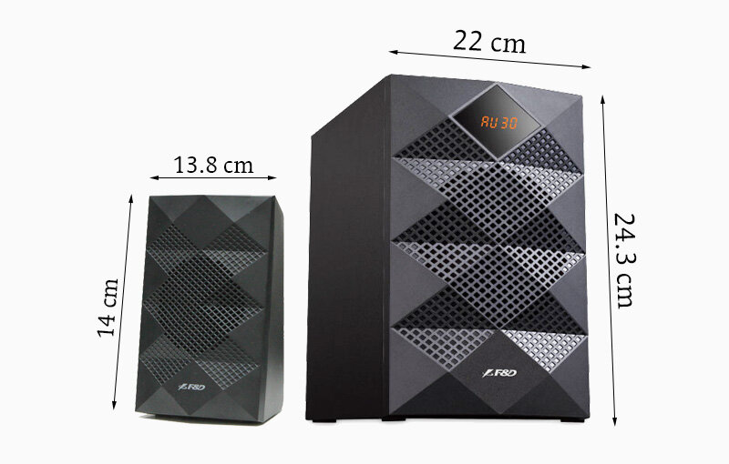 Loa Vi Tính Bluetooth Fenda A180X - 2.1