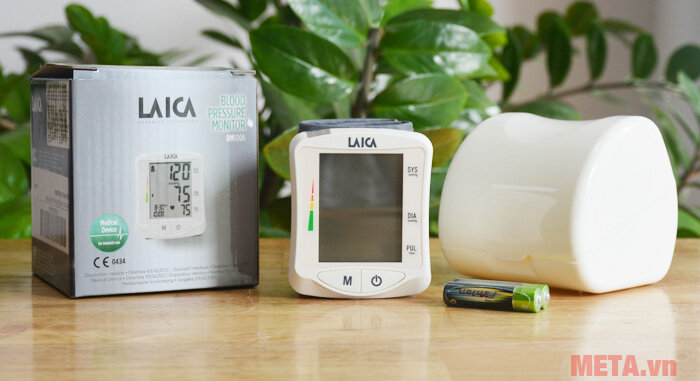 Máy đo huyết áp cổ tay Laica BM1006 Máy đo huyết áp cổ tay Laica BM1006