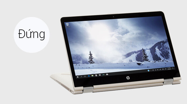 Laptop HP Pavilion x360 ba063TU i3 7100U/4GB/500GB/Win10/(2GV25PA)