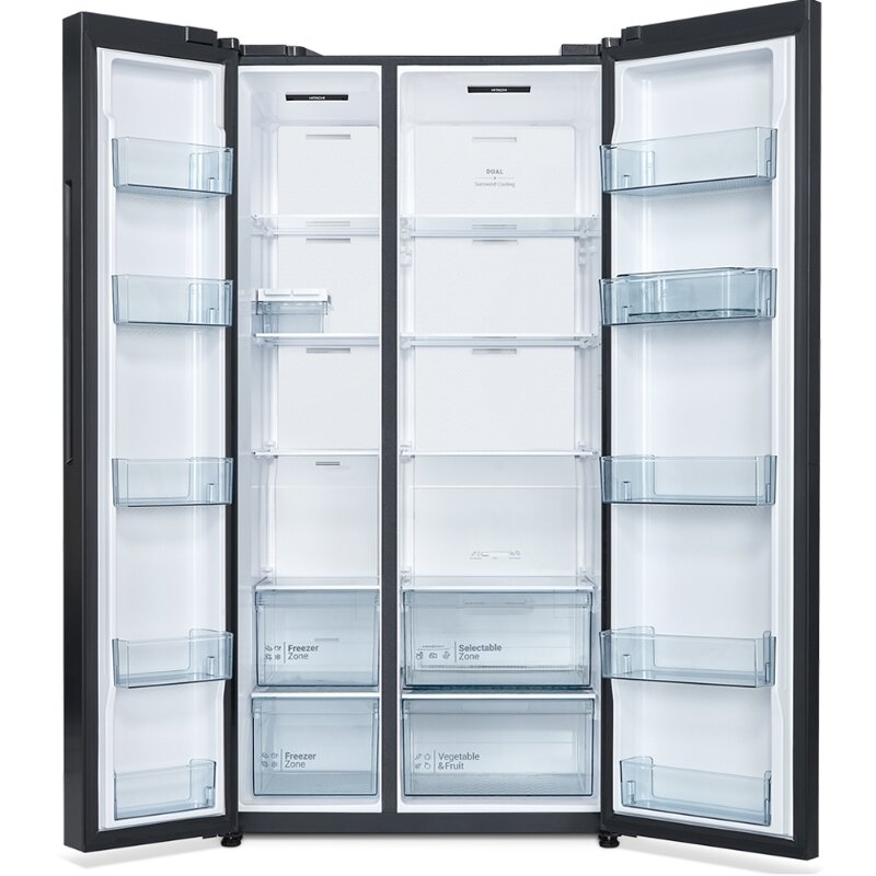 Tủ lạnh Hitachi Inverter 656 lít HRSN9713ESGBKVN