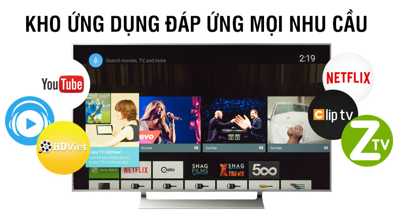 Android Tivi Sony 65 inch KD-65X9000E/S Android Tivi Sony 65 inch KD-65X9000E/S