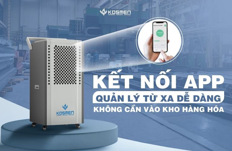 Kosmen KM-150S hỗ trợ kết nối Wifi
